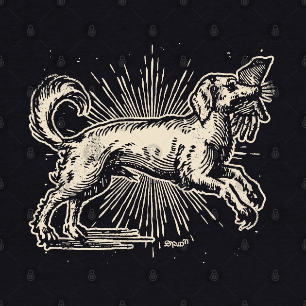 The Medieval Heroicall French Dog Emblem by StudioPM71